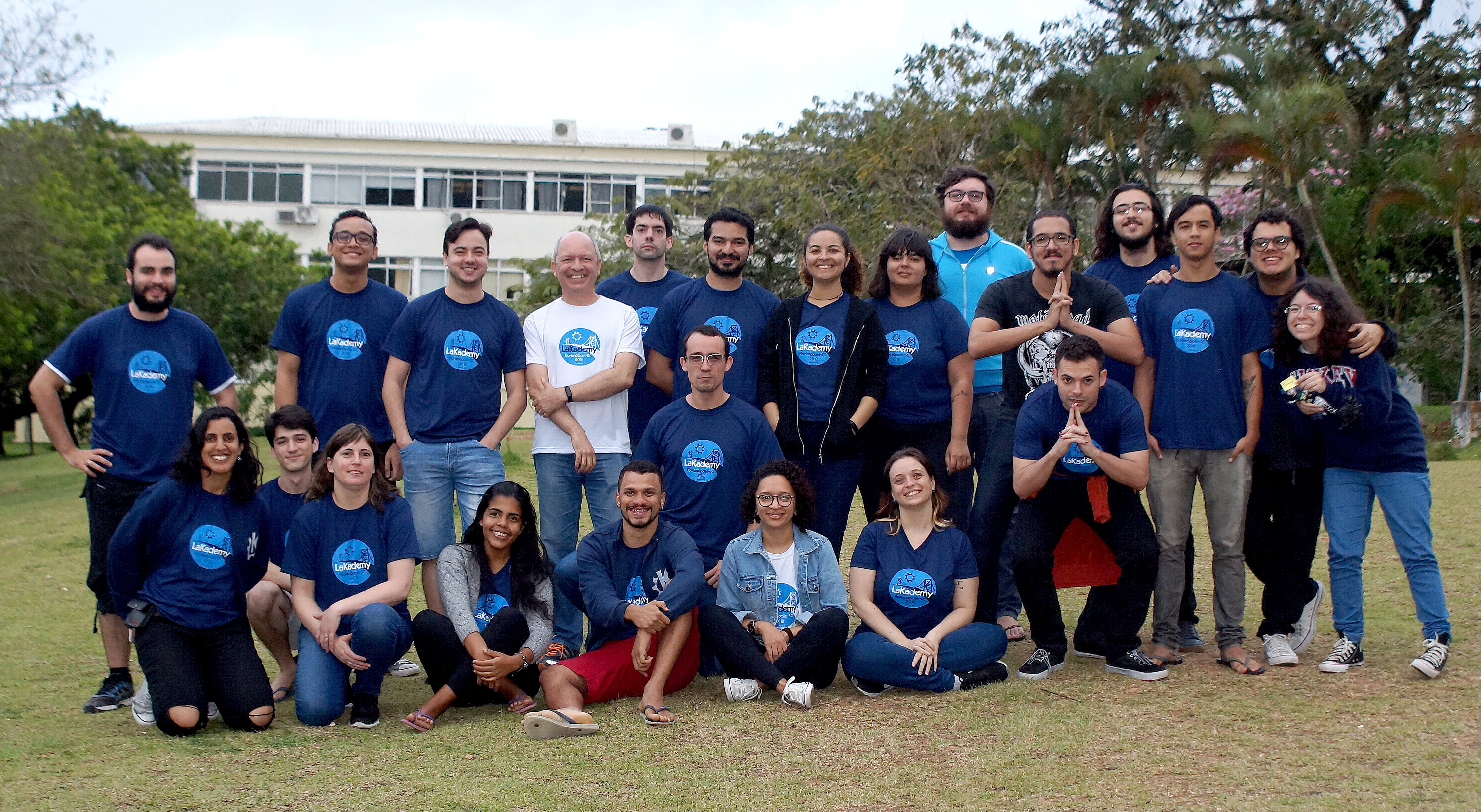 Participantes do LaKademy 2018 em Florianópolis